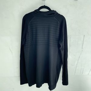 Black Lululemon Hooded Sweatshirt